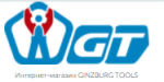 Логотип сервисного центра Ginzburg Tools инструмент