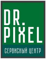 Логотип cервисного центра Dr. Pixel