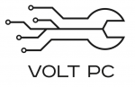 Логотип сервисного центра Volt-pc