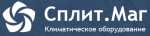 Логотип cервисного центра Сплит. Маг