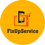 Логотип сервисного центра FixUp-Service